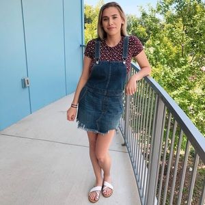 Free People Overall Dress/Skirt NWT